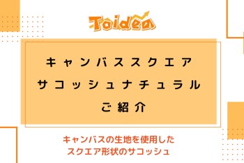 【Toidea】キャンバススクエアサコッシュのご紹介